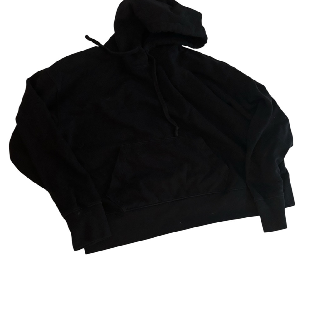Uniqlo Women's Black Hoodie Sweatshirt